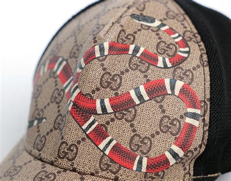 casquette gucci serpent occasion|casquette gucci pour sale.